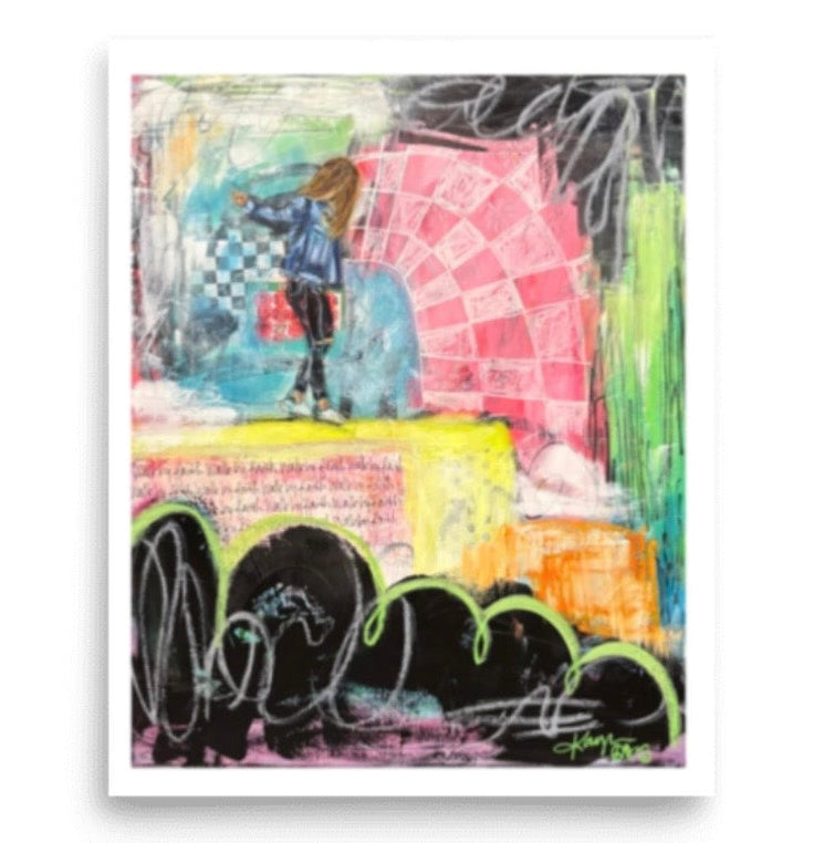 TRUST THE JOURNEY - 8"x10" PRINT