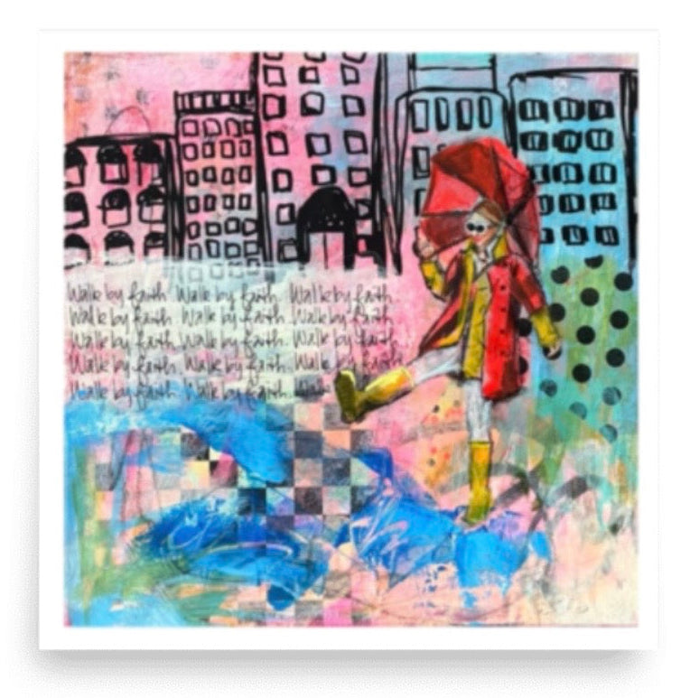 LEAP OF FAITH - 8”x8” PRINT